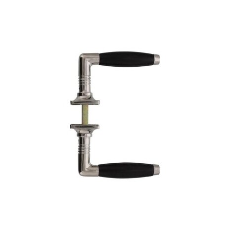 Intersteel Deurklink ton basic nikkel vierkant rozet Intersteel Deurklink ton basic nikkel vierkant rozet