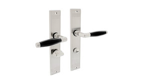 Intersteel Deurklink Ton basic schild mat nikkel wc63/8mm