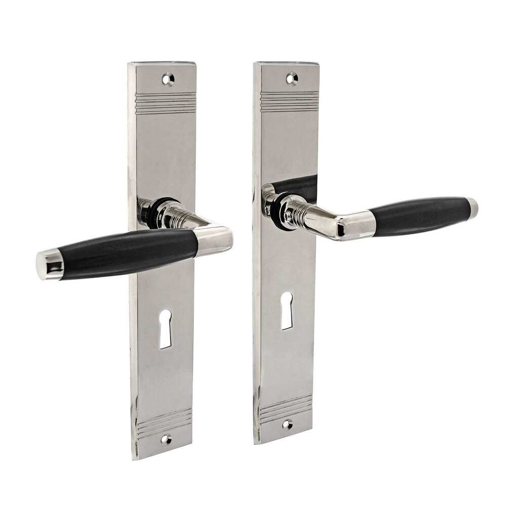 Intersteel Deurklink Ton basic schild nikkel sleutelgat 56mm