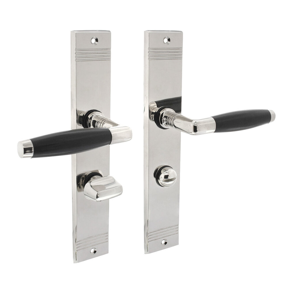 Intersteel Deurklink Ton basic schild nikkel wc63/8mm