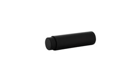 Intersteel Deurstopper rvs zwart voor wandmontage 22x80mm Intersteel Deurstopper rvs zwart voor wandmontage 22x80mm