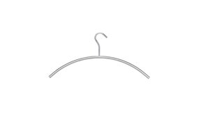 Intersteel Kledinghanger rvs geborsteld