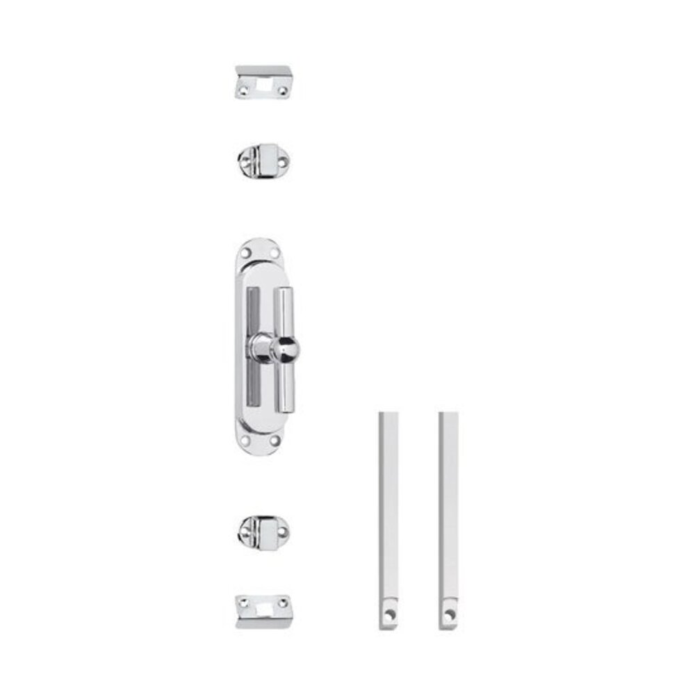 Intersteel Klink-espagnolet t-klink met stangenset 2 x 1250 mm verchroomd Intersteel Klink-espagnolet t-klink met stangenset 2 x 1250 mm verchroomd