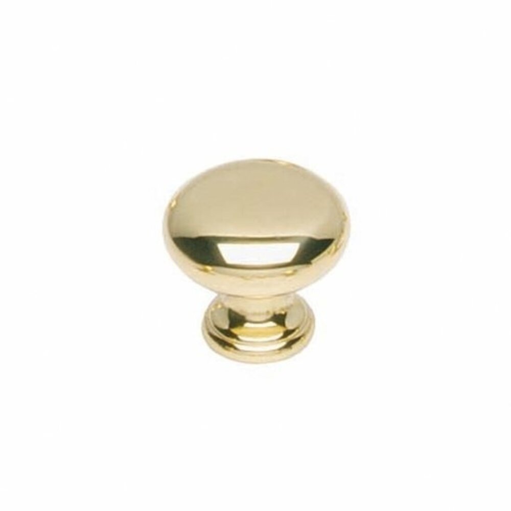 Intersteel Meubelknop paddenstoel 25 mm messing gelakt Intersteel Meubelknop paddenstoel 25 mm messing gelakt