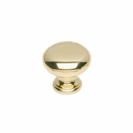 Intersteel Meubelknop paddenstoel 25 mm messing gelakt Intersteel Meubelknop paddenstoel 25 mm messing gelakt