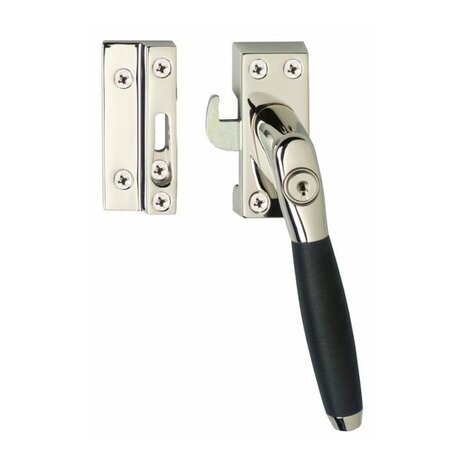 Intersteel Raamsluiting ton 400 nikkel met slot skg1 rechts