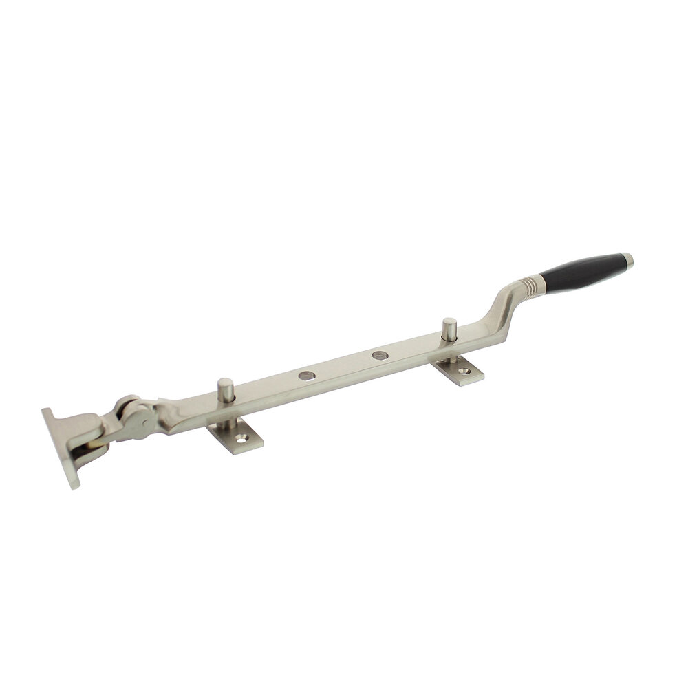 Intersteel Raamuitzetter Ton met stelpennen mat nikkel / ebbenhout Intersteel Raamuitzetter Ton met stelpennen mat nikkel / ebbenhout