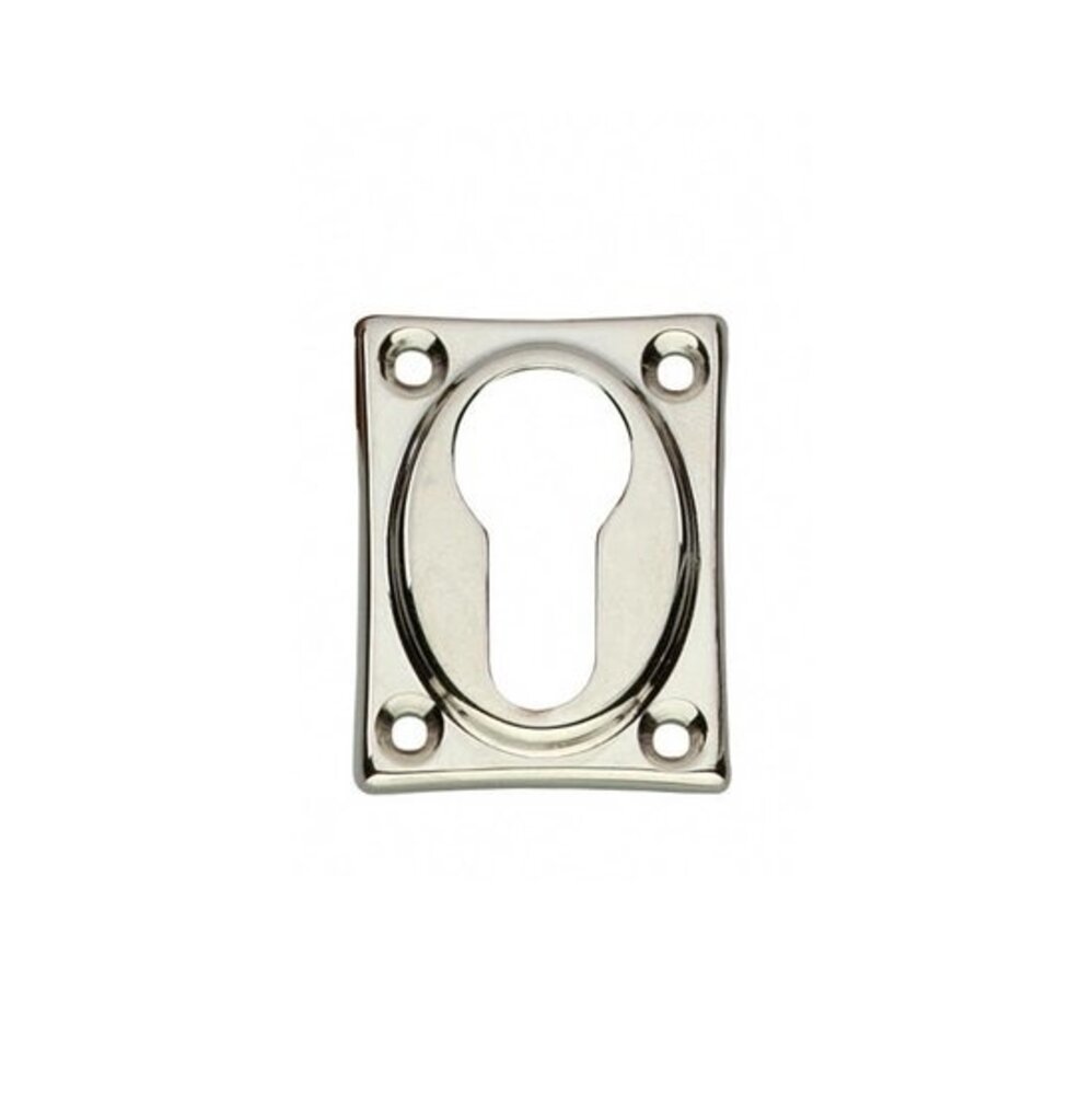 Intersteel Cilinderrozet rechthoekig nikkel