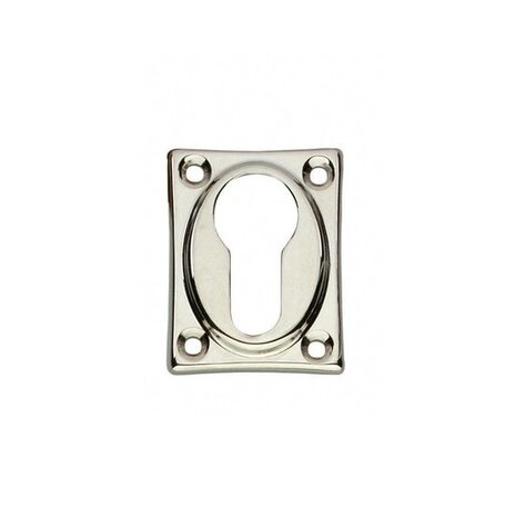 Intersteel Cilinderrozet rechthoekig nikkel