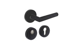 Intersteel Set achterdeurbeslag rond skg3 Intersteel Set achterdeurbeslag rond skg3