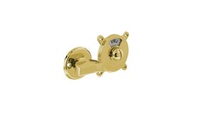 Intersteel WC slot / badkamersluiting George vrij/bezet messing gelakt