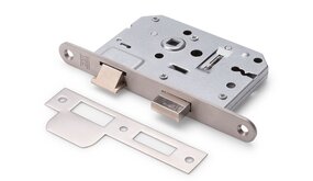 Dulimex Woningbouw klavier dag- en nachtslot geborsteld rvs 55 mm Dulimex Woningbouw klavier dag- en nachtslot geborsteld rvs 55 mm