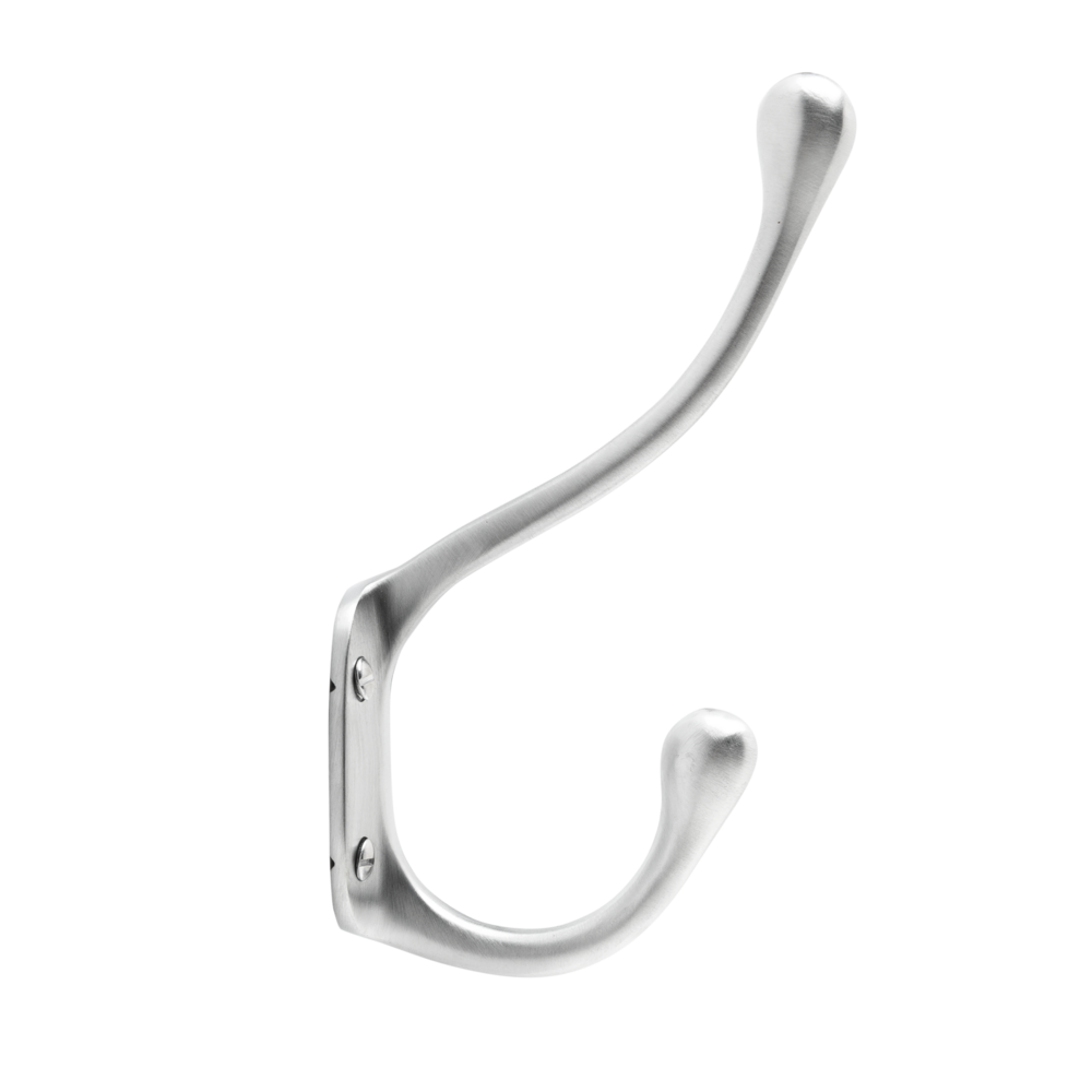 De Oude Deurklink Kapstokhaak mat nikkel De Oude Deurklink Kapstokhaak mat nikkel