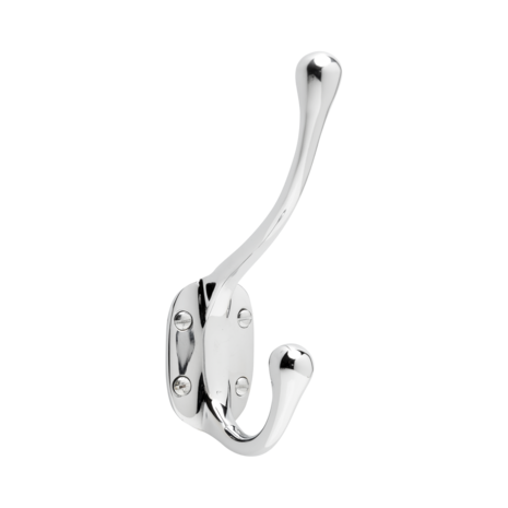 De Oude Deurklink Kapstokhaak nikkel De Oude Deurklink Kapstokhaak nikkel