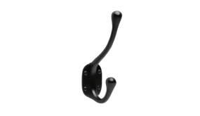 De Oude Deurklink Kapstokhaak zwart De Oude Deurklink Kapstokhaak zwart