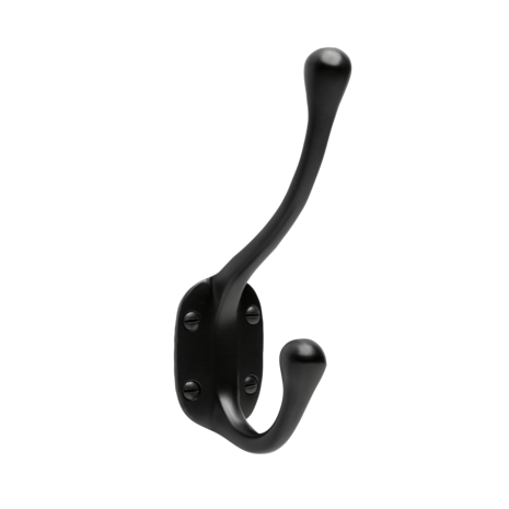 De Oude Deurklink Kapstokhaak zwart De Oude Deurklink Kapstokhaak zwart