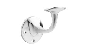 De Oude Deurklink Trapleuning houder mat nikkel - opschroevend De Oude Deurklink Trapleuning houder mat nikkel - opschroevend