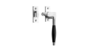 De Oude Deurklink Raamsluiting Deco ventilatiestand mat nikkel rechts kozijnhaakje De Oude Deurklink Raamsluiting Deco ventilatiestand mat nikkel rechts kozijnhaakje