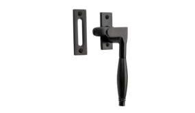 De Oude Deurklink Raamsluiting Deco ventilatiestand mat zwart rechts kozijnplaatje De Oude Deurklink Raamsluiting Deco ventilatiestand mat zwart rechts kozijnplaatje