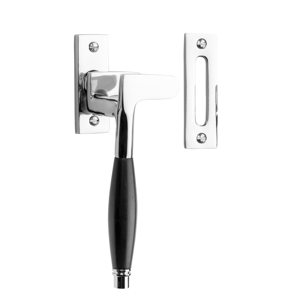 De Oude Deurklink Raamsluiting Deco ventilatiestand nikkel links kozijnplaatje De Oude Deurklink Raamsluiting Deco ventilatiestand nikkel links kozijnplaatje