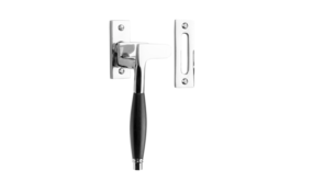 De Oude Deurklink Raamsluiting Deco ventilatiestand nikkel links kozijnplaatje De Oude Deurklink Raamsluiting Deco ventilatiestand nikkel links kozijnplaatje