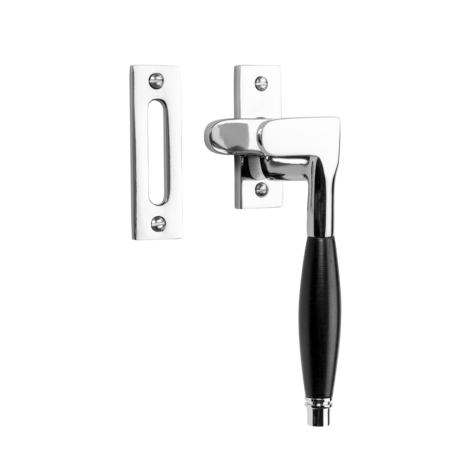 De Oude Deurklink Raamsluiting Deco ventilatiestand nikkel rechts kozijnplaatje