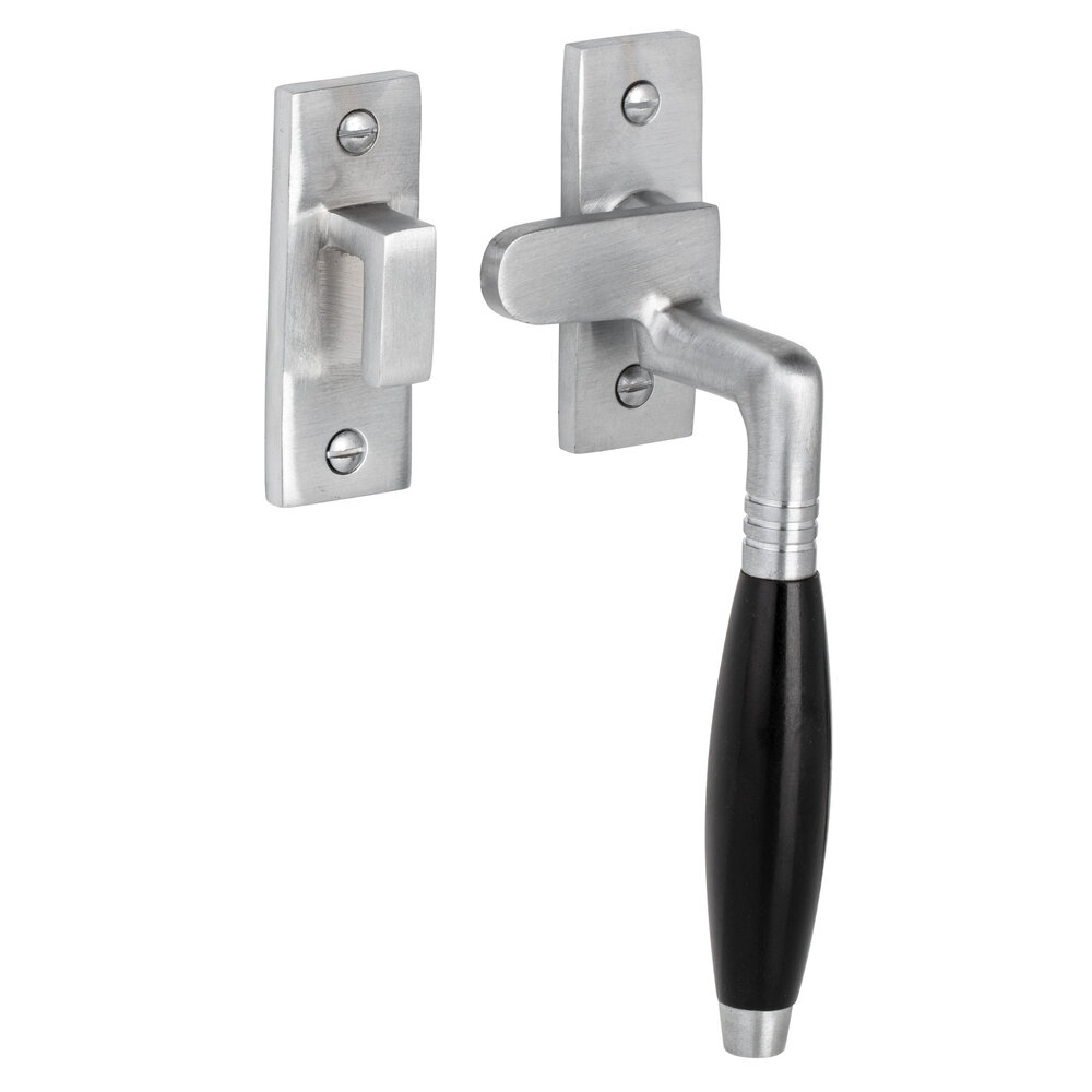 De Oude Deurklink Raamsluiting Klassiek - mat nikkel, rechts, kozijnhaakje De Oude Deurklink Raamsluiting Klassiek - mat nikkel, rechts, kozijnhaakje