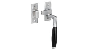 De Oude Deurklink Raamsluiting Klassiek - mat nikkel, rechts, kozijnhaakje De Oude Deurklink Raamsluiting Klassiek - mat nikkel, rechts, kozijnhaakje