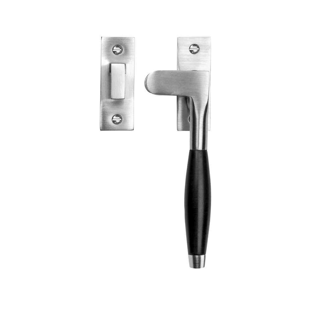 De Oude Deurklink Raamsluiting Klassiek ventilatiestand mat nikkel rechts kozijnhaakje