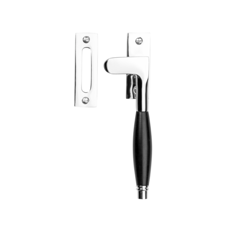 De Oude Deurklink Raamsluiting Klassiek ventilatiestand nikkel rechts kozijnplaatje