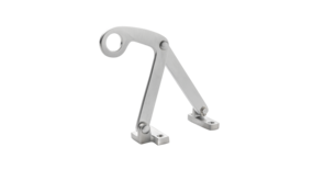 De Oude Deurklink Raamuitzetter bovenraam - mat nikkel De Oude Deurklink Raamuitzetter bovenraam - mat nikkel