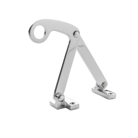 De Oude Deurklink Raamuitzetter bovenraam - nikkel De Oude Deurklink Raamuitzetter bovenraam - nikkel