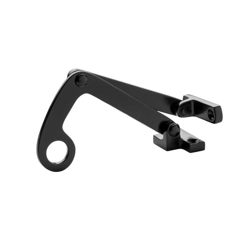 De Oude Deurklink Raamuitzetter bovenraam zwart De Oude Deurklink Raamuitzetter bovenraam zwart