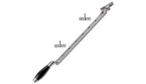 De Oude Deurklink Raamuitzetter Klassiek in mat nikkel De Oude Deurklink Raamuitzetter Klassiek in mat nikkel