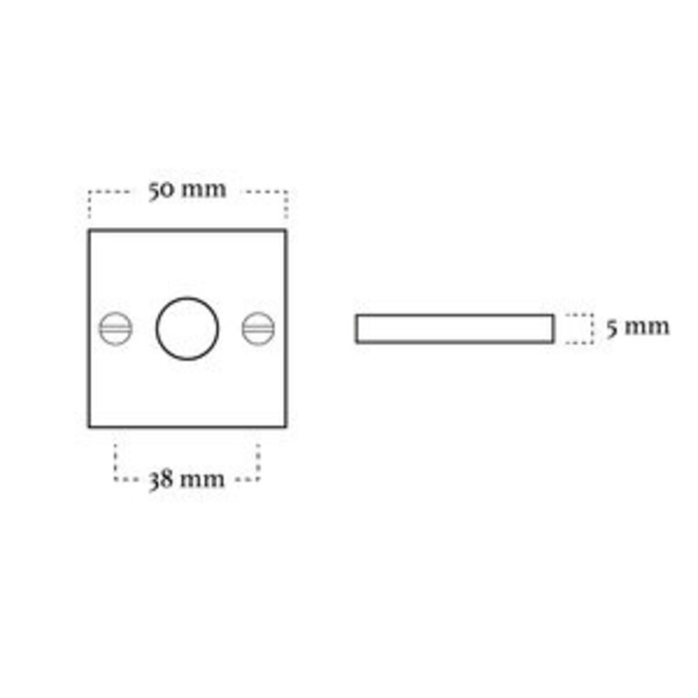 Mooi Deurbeslag Rozet Nova Mooi Deurbeslag Rozet Nova