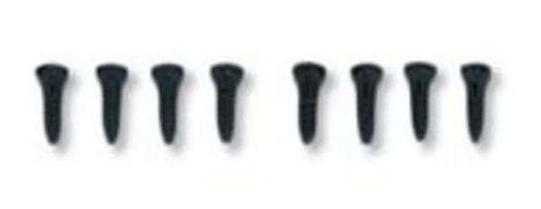 De Oude Deurklink Schroevenset - mat zwart