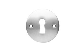 De Oude Deurklink Sleutelrozet rond mat geborsteld nikkel De Oude Deurklink Sleutelrozet rond mat geborsteld nikkel