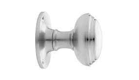 De Oude Deurklink Deurknop 55mm - Rond mat nikkel De Oude Deurklink Deurknop 55mm - Rond mat nikkel