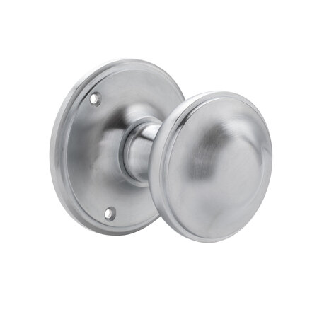 De Oude Deurklink Deurknop 80mm - Rond draaibaar mat nikkel De Oude Deurklink Deurknop 80mm - Rond draaibaar mat nikkel