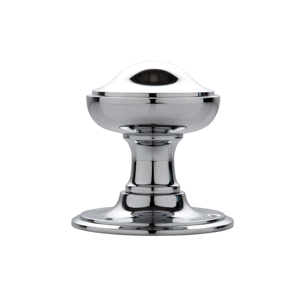 De Oude Deurklink Deurknop 80mm - Rond nikkel