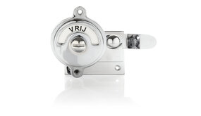 De Oude Deurklink WC Slot - Hendel vrij-bezet nikkel De Oude Deurklink WC Slot - Hendel vrij-bezet nikkel