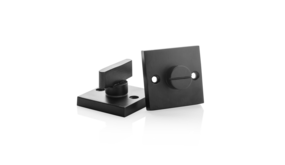 Mooi Deurbeslag WC-slot Piazza zwart Mooi Deurbeslag WC-slot Piazza zwart