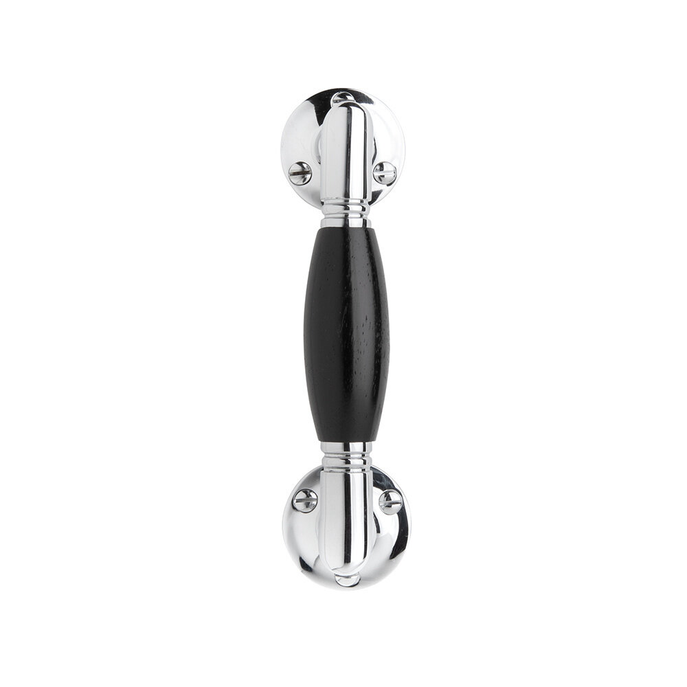 De Oude Deurklink Handgreep klein ronde rozetten - nikkel De Oude Deurklink Handgreep klein ronde rozetten - nikkel