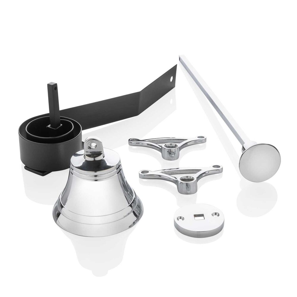 De Oude Deurklink Trekbel nikkel De Oude Deurklink Trekbel nikkel