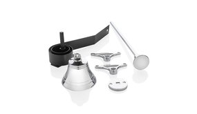 De Oude Deurklink Trekbel nikkel De Oude Deurklink Trekbel nikkel