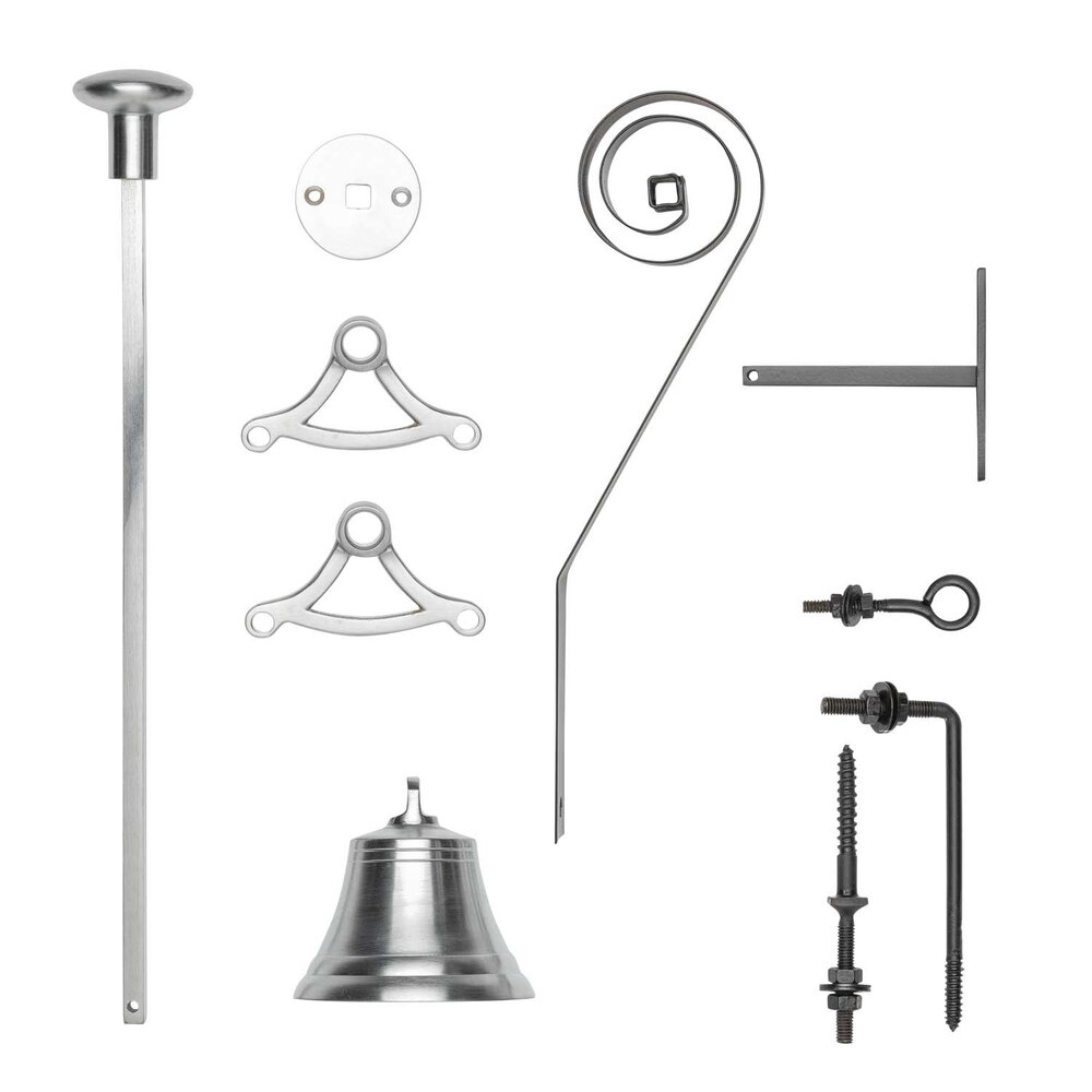 De Oude Deurklink Trekbel mat nikkel De Oude Deurklink Trekbel mat nikkel