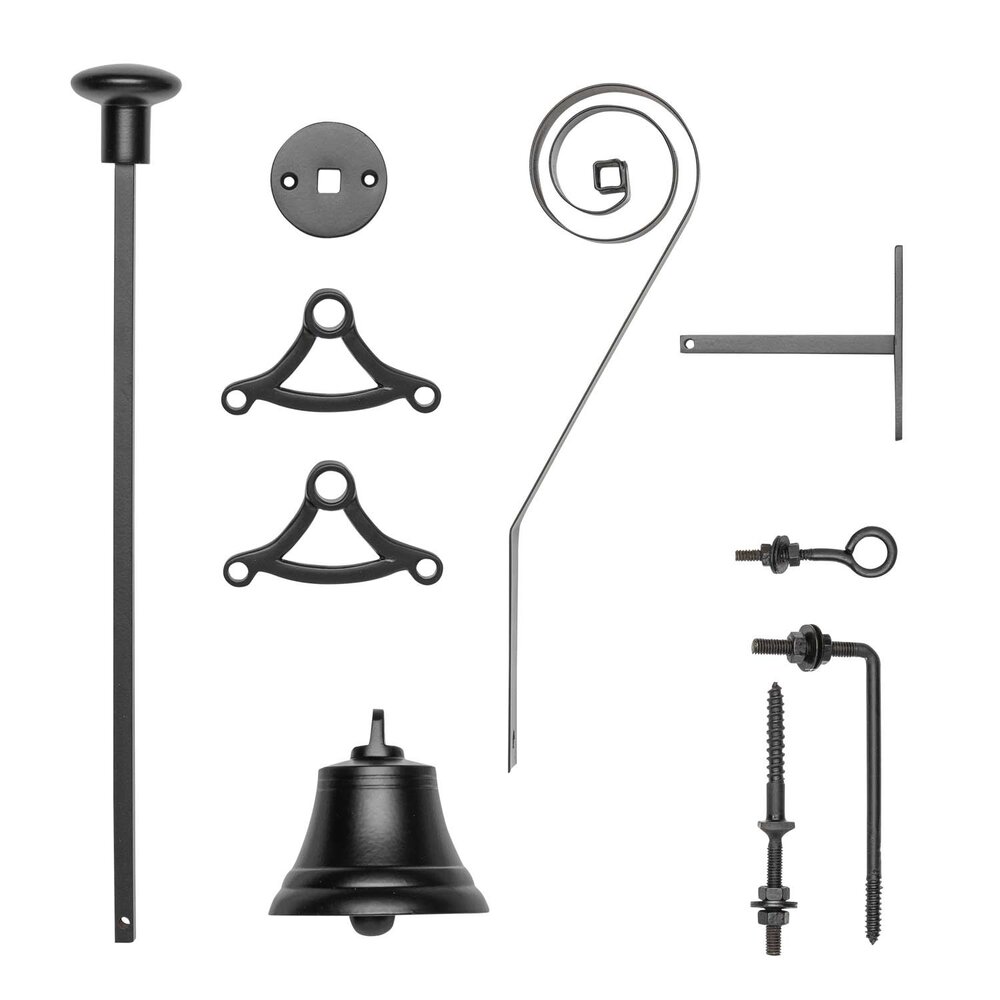 De Oude Deurklink Trekbel mat zwart De Oude Deurklink Trekbel mat zwart