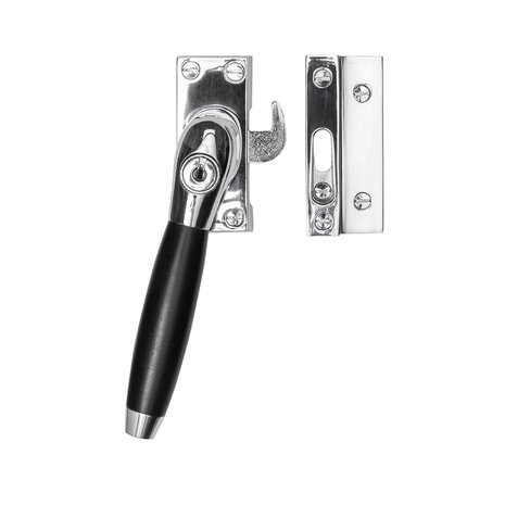 De Oude Deurklink Raamsluiting nikkel met slot Klassiek links De Oude Deurklink Raamsluiting nikkel met slot Klassiek links