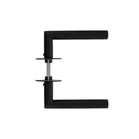 Intersteel Deurklink Jura met zelfklevend rozet mat zwart