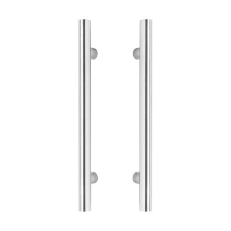 Intersteel Deurgrepen set T-vorm 500x80x30 geborsteld RVS Intersteel Deurgrepen set T-vorm 500x80x30 geborsteld RVS